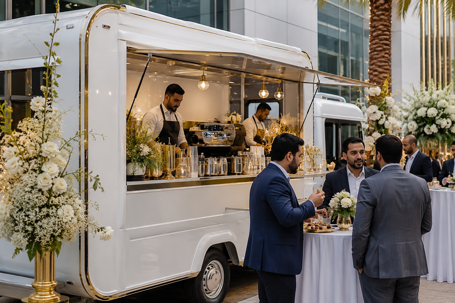 عربات الطعام الفاخرة